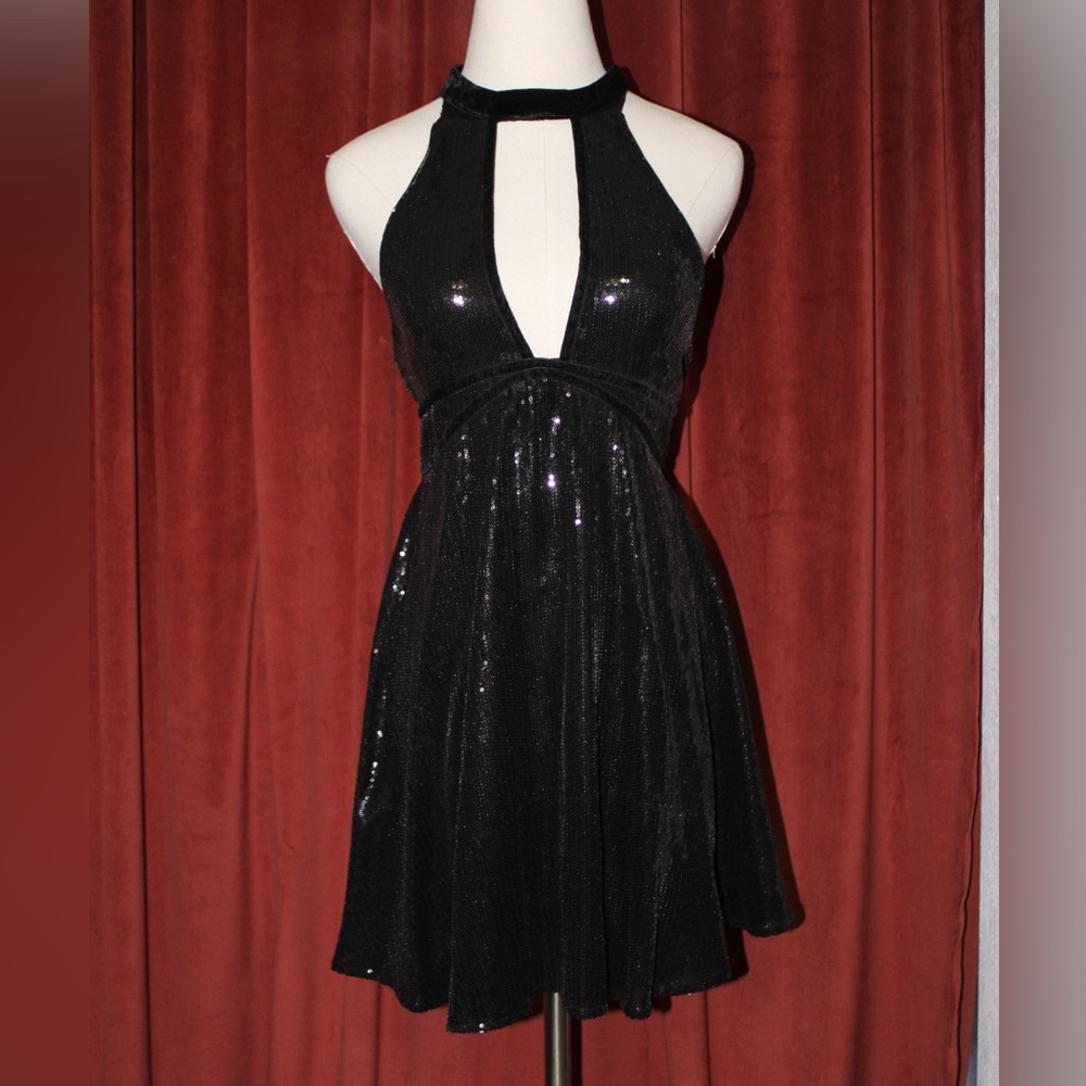Sequined Mini Dress - Free People